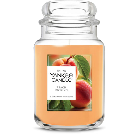 Peach Picking Original Large Jar Candle