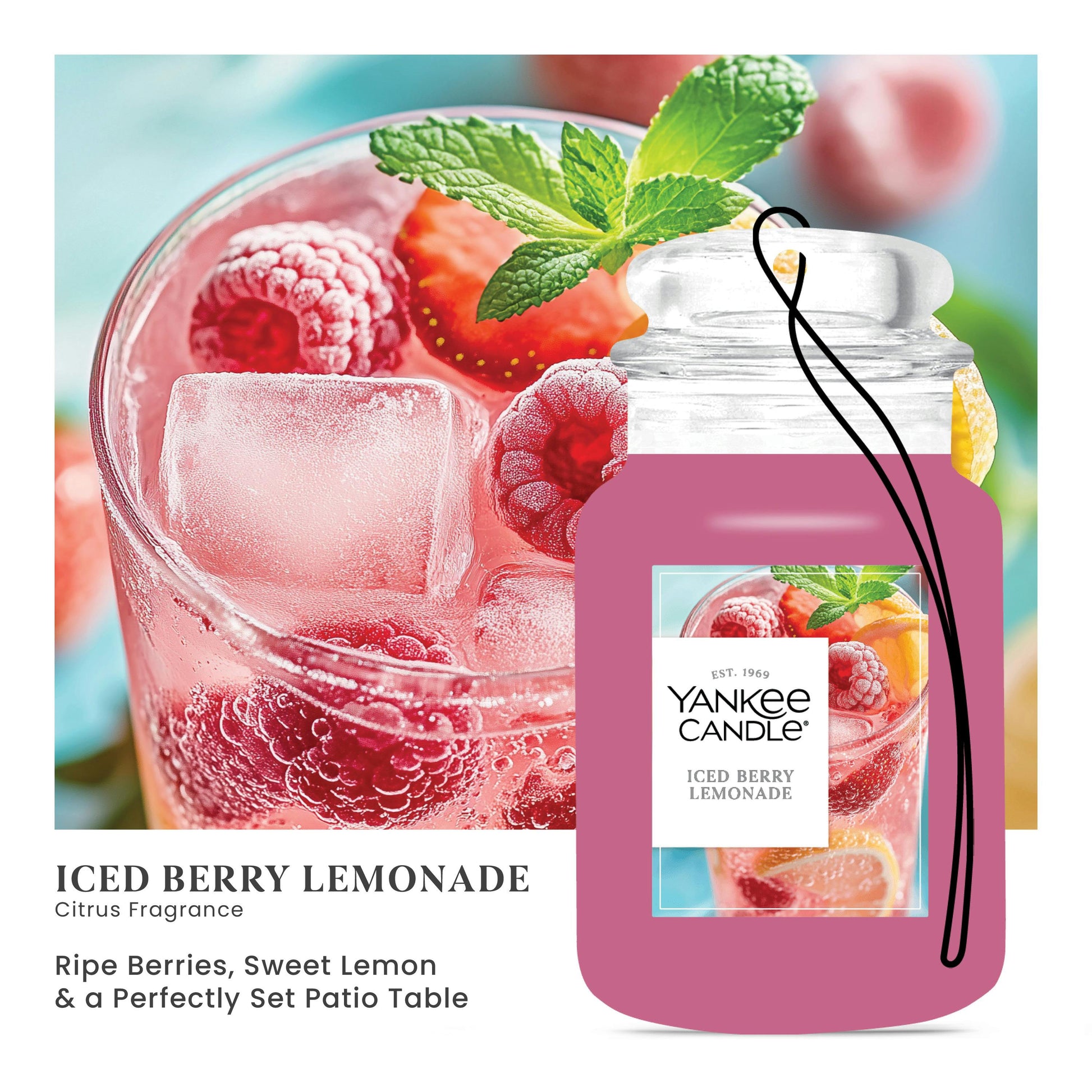 Iced Berry Lemonade Car Jar®