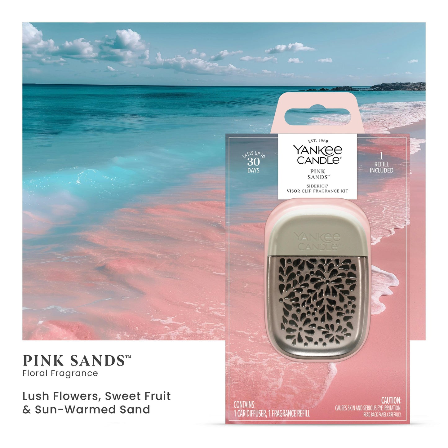 Pink Sands™ SideKick® Leaf Visor Clip Fragrance Kit